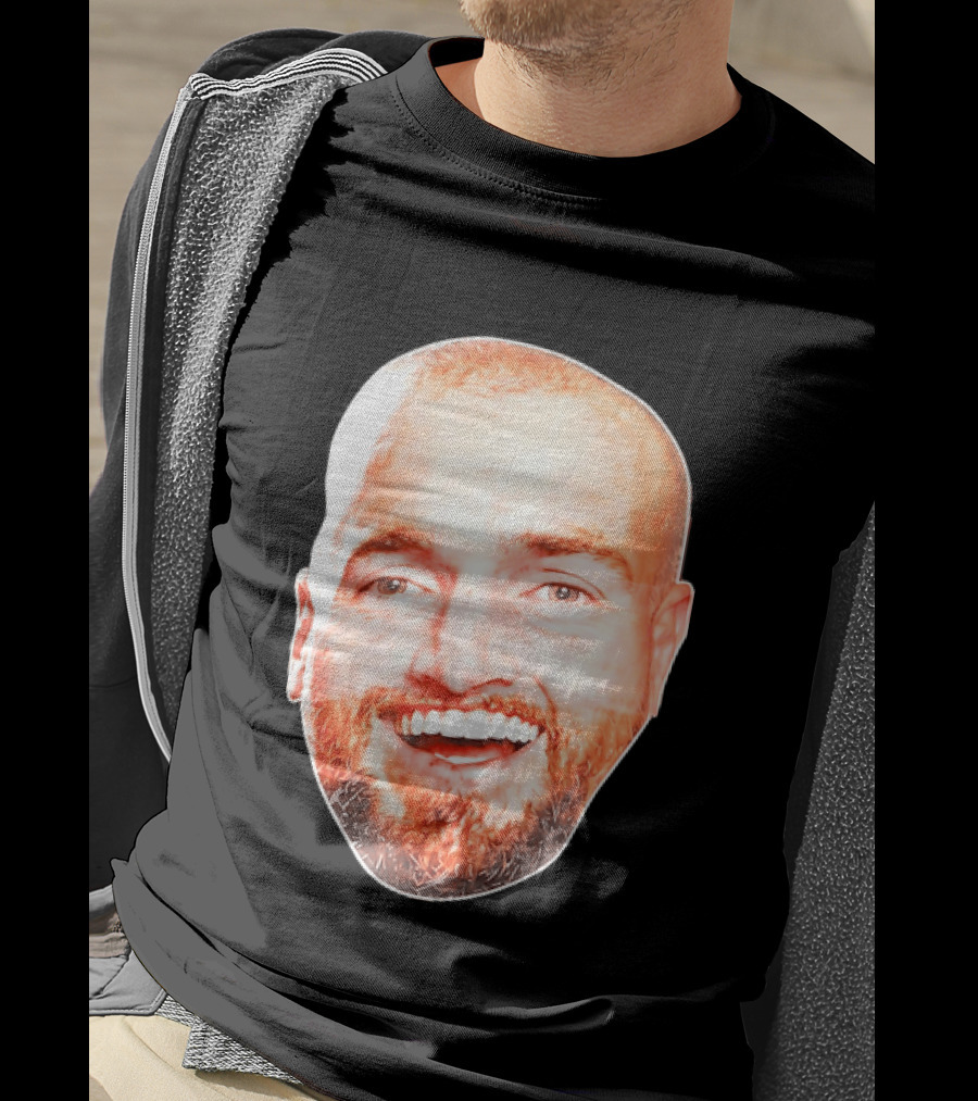Post Malone Smiling Face Celebrity Image T-Shirt