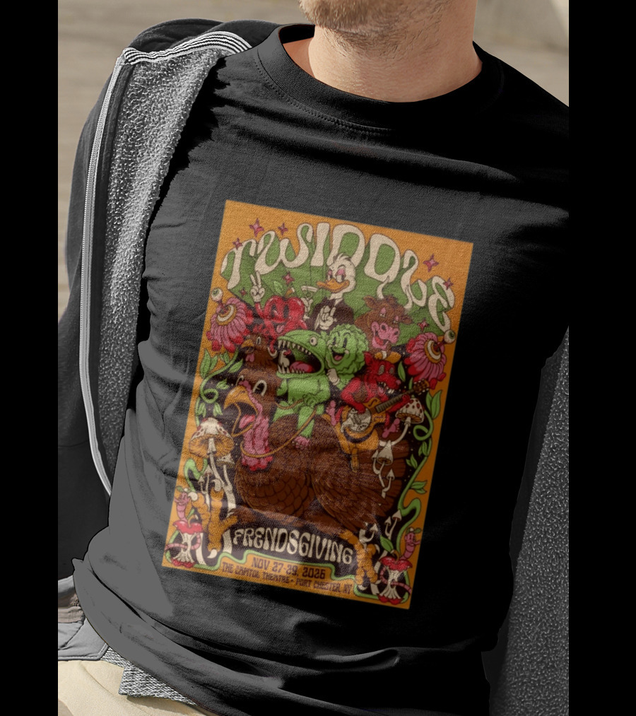 Twiddle Frendsgiving The Capitol Theatre Nov 27 29 2026 Port Chester NY T-Shirt