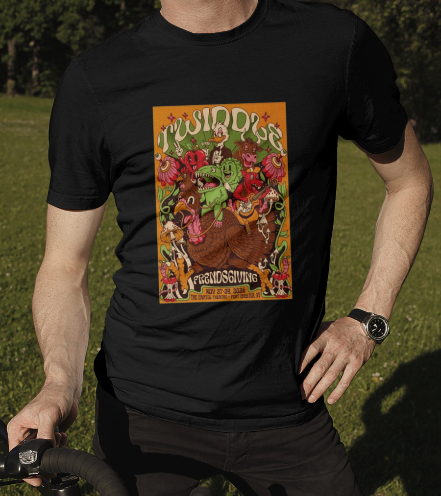 Twiddle Frendsgiving The Capitol Theatre Nov 27 29 2026 Port Chester NY T-Shirt