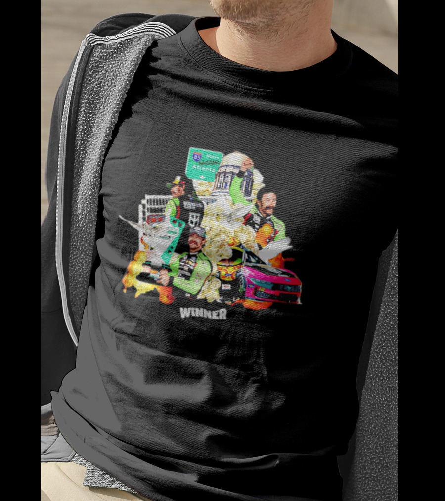 Ryan Blaney NASCAR Atlanta 400 Winner North Atlanta Race Victory T-Shirt