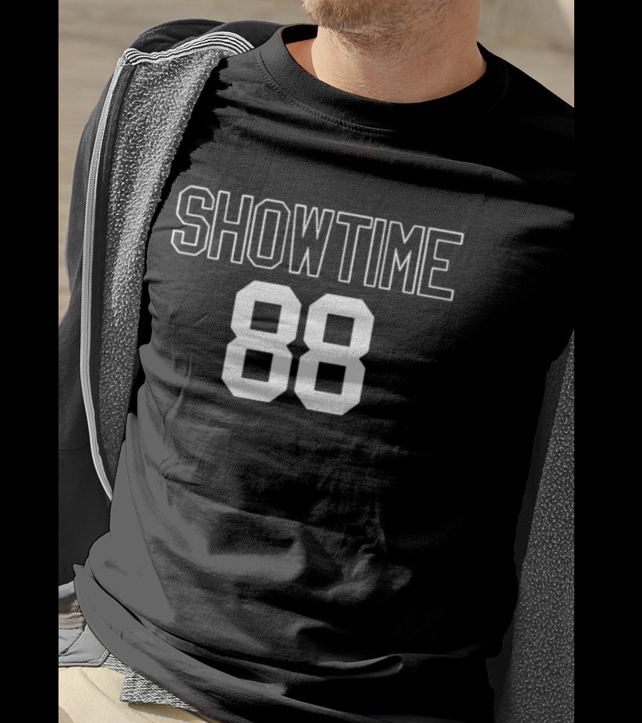 Showtime 88 Jersey Sports Retro Fashion Basketball T-Shirt