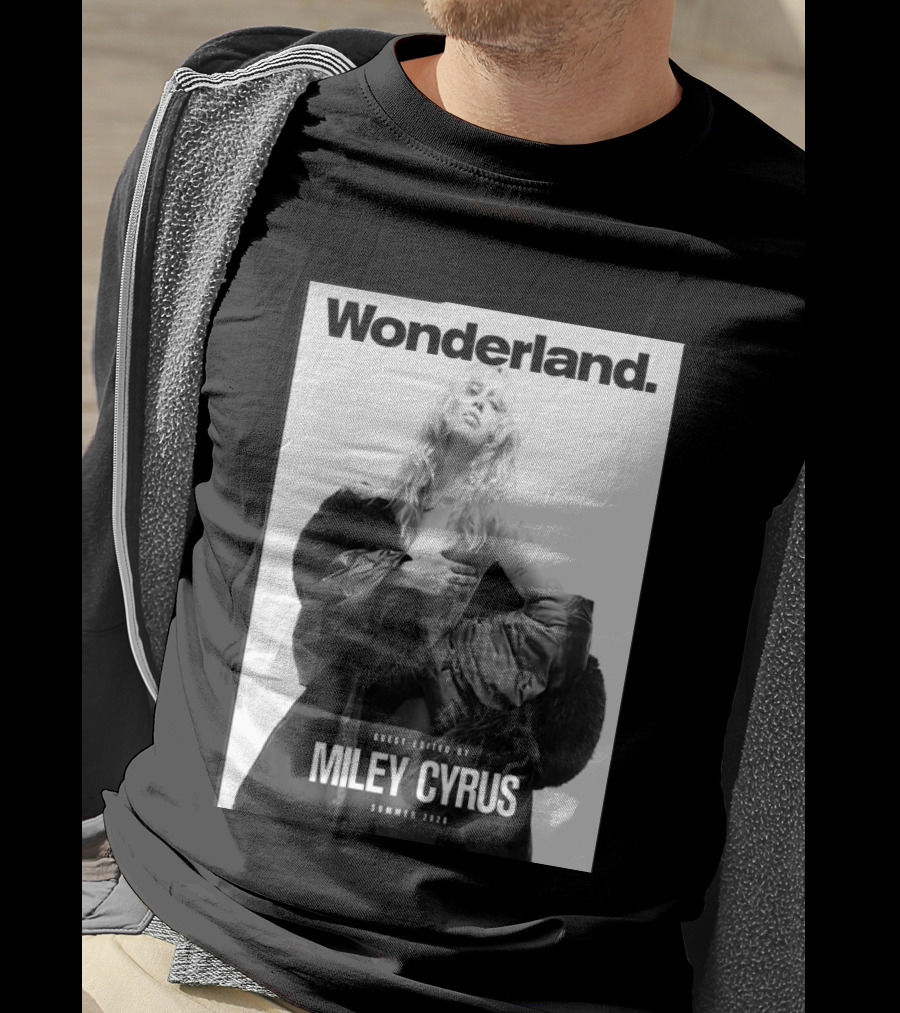 Wonderland Guest Edited By Miley Cyrus Summer 2026 T-Shirt