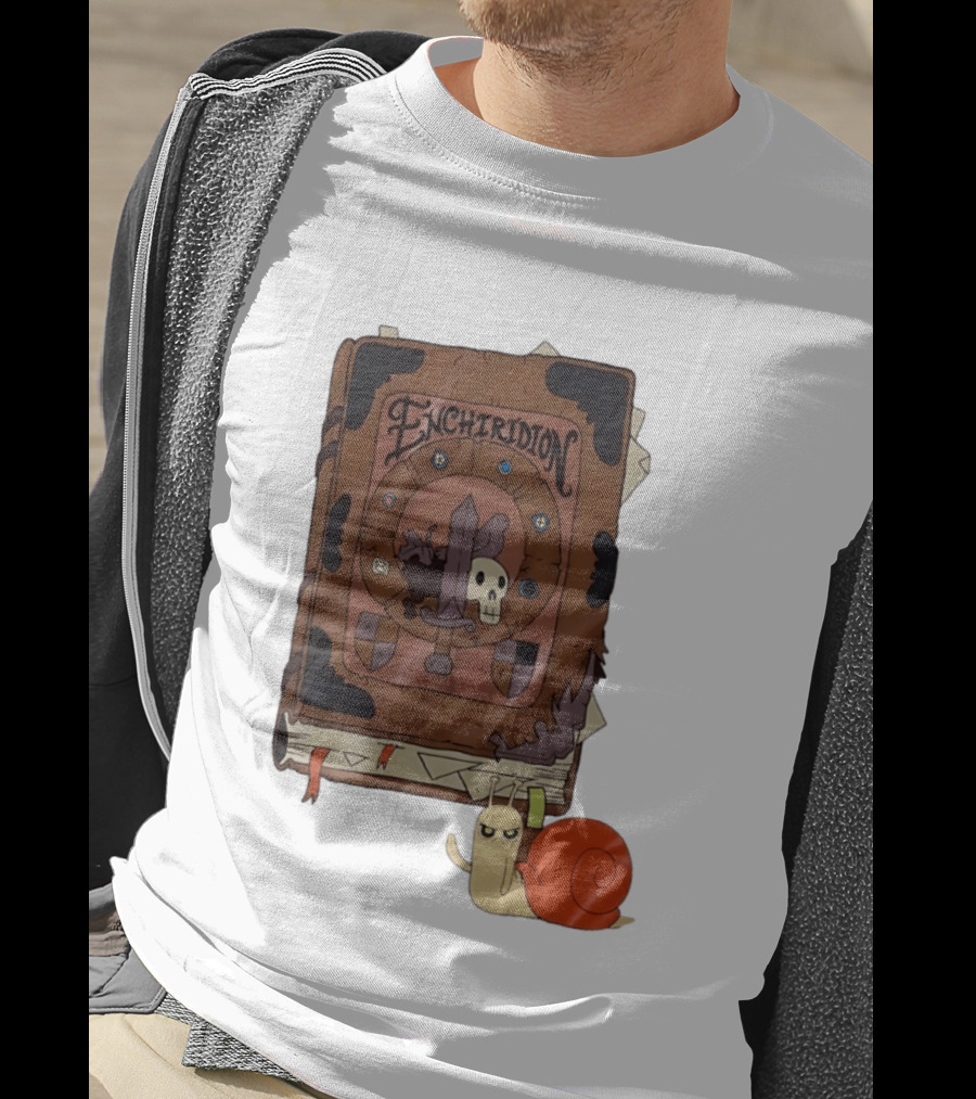 Adventure Time Enchiridion Snail Cartoon Network Book T-Shirt