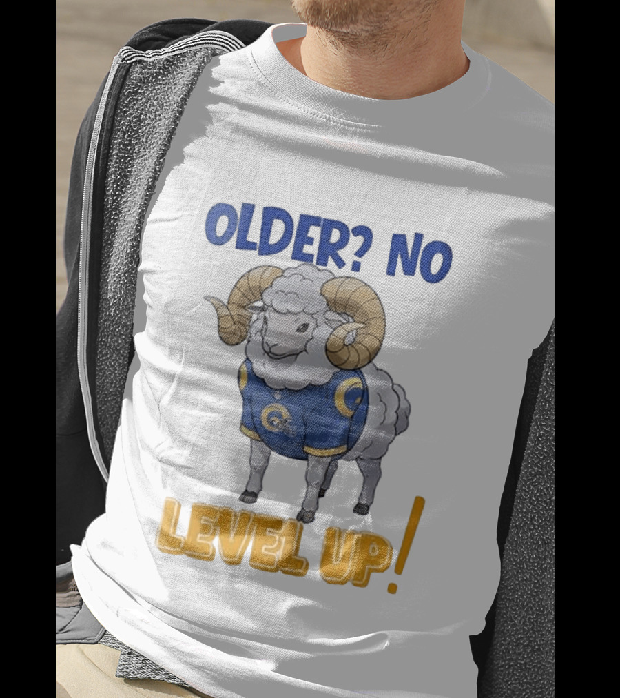 Los Angeles Rams X Pokemon 30th Anniversary Older No Level Up T-Shirt