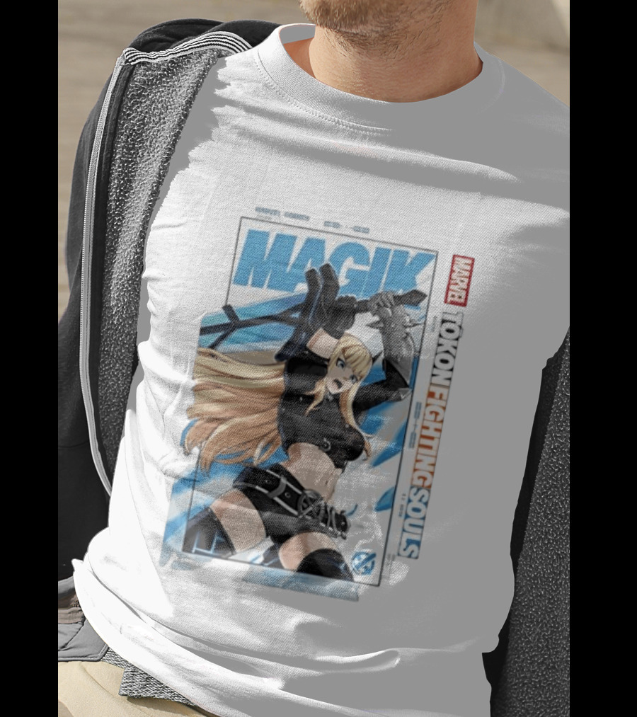 Magik Marvel Tokon Fighting Souls X Men T-Shirt