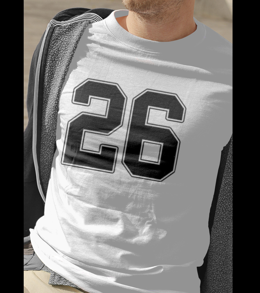 Minnesota Vikings Salute To Service 26 Name And Number T-Shirt