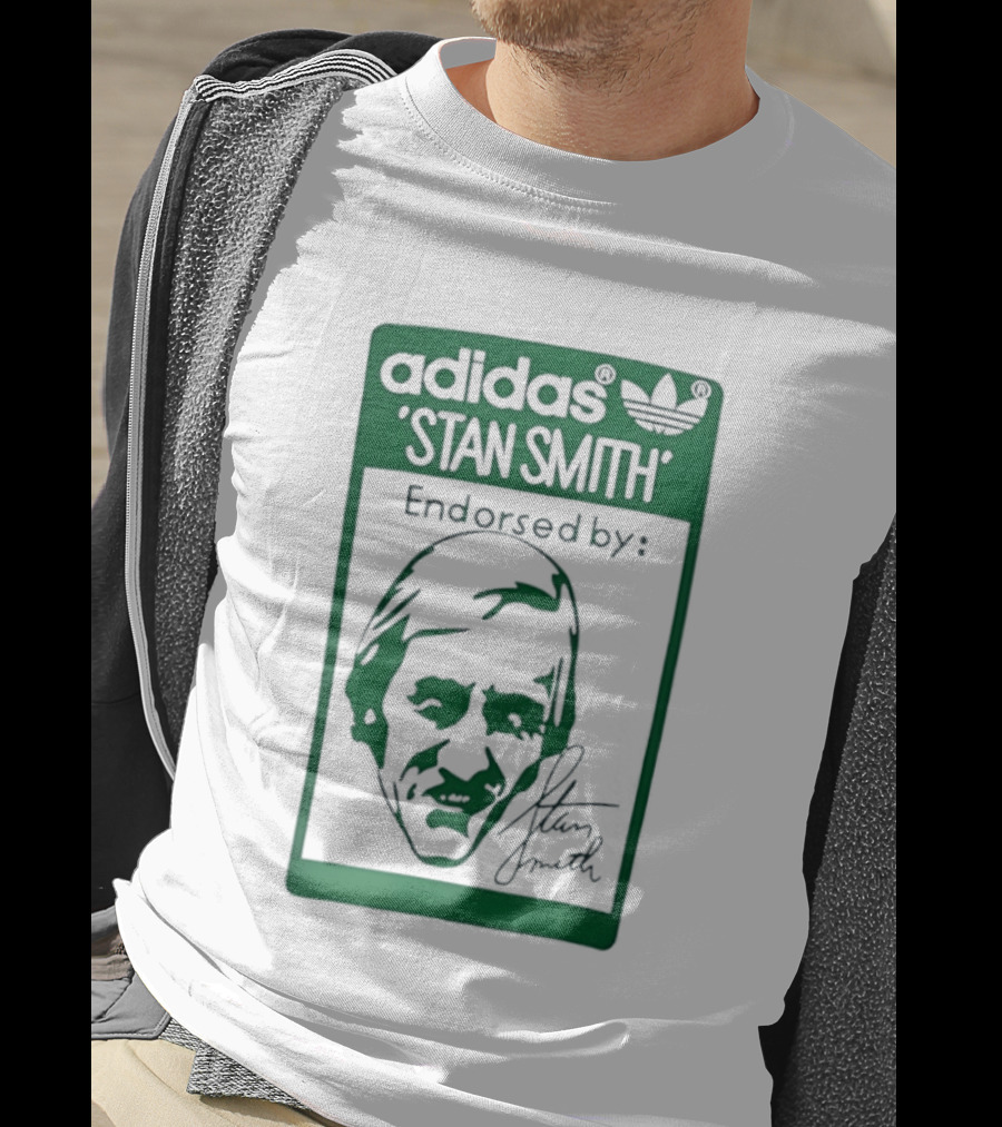 Adidas Stan Smith Endorsed Logo Green T-Shirt