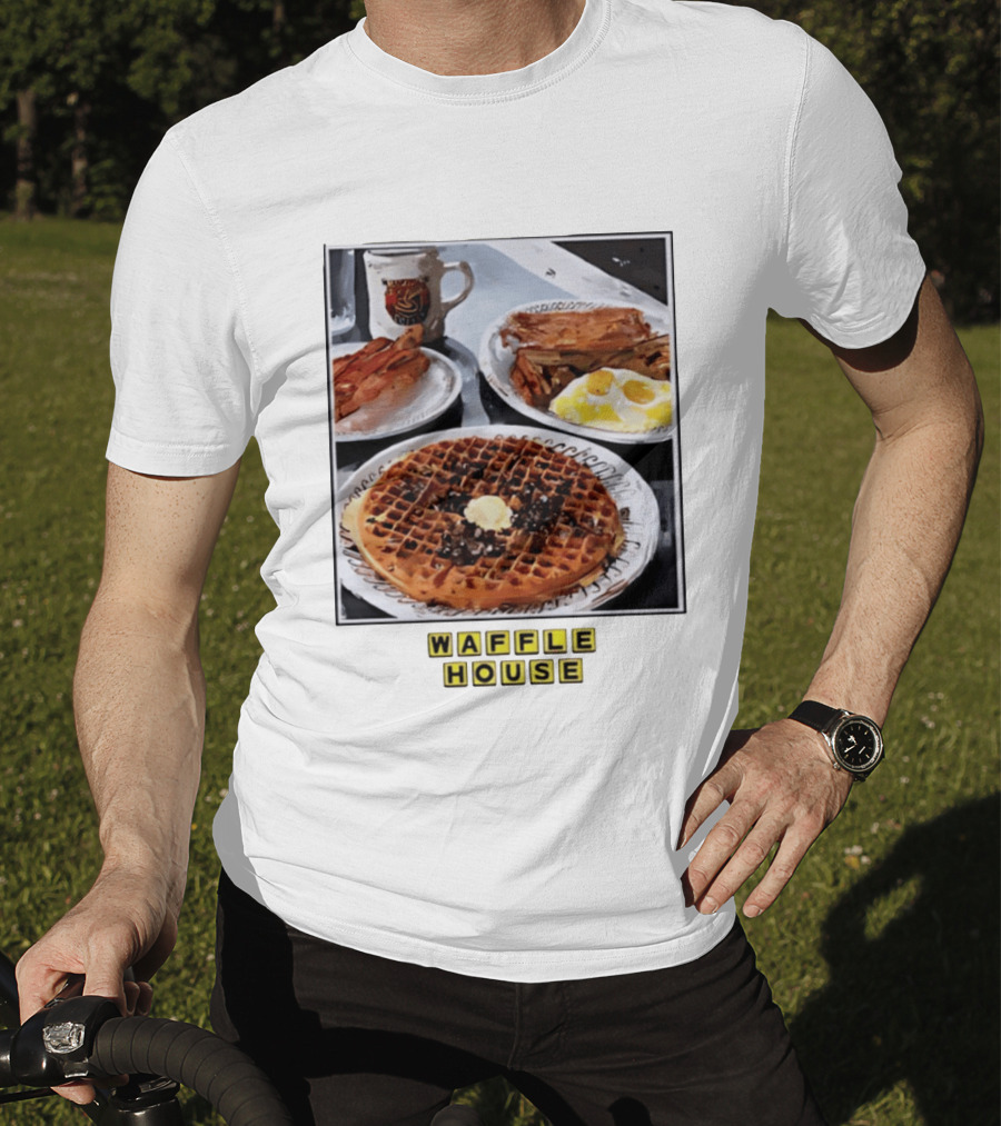 Onward Reserve Waffle House Breakfast Waffle Eggs Bacon T-Shirt