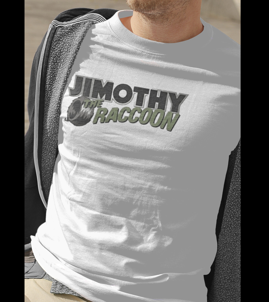 Jimothy The Raccoon Tire T-Shirt