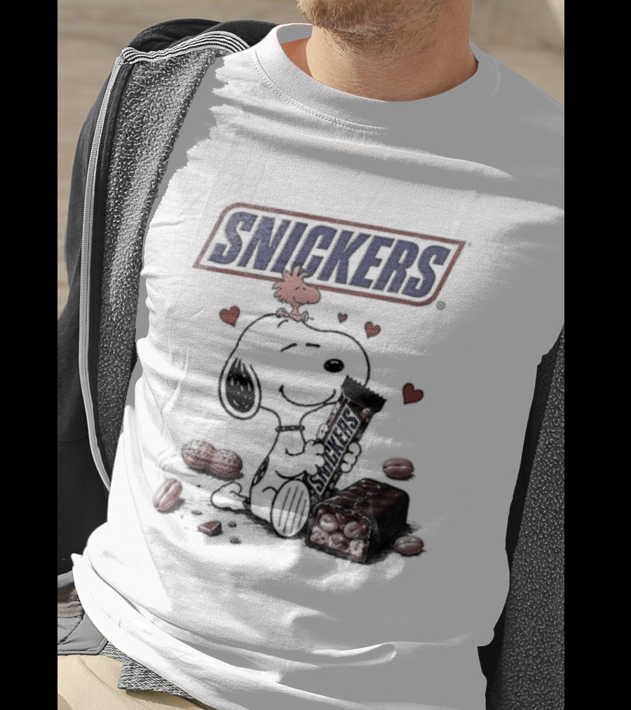 Peanuts Snoopy Woodstock Snickers You're Not You When Hungry T-Shirt