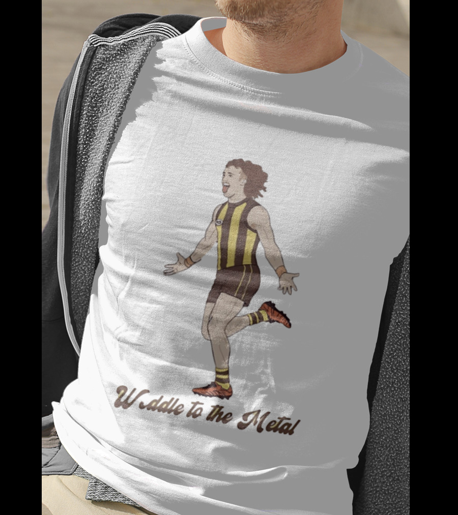 Weddle To The Metal Hawthorn Football Club Josh Weddle T-Shirt