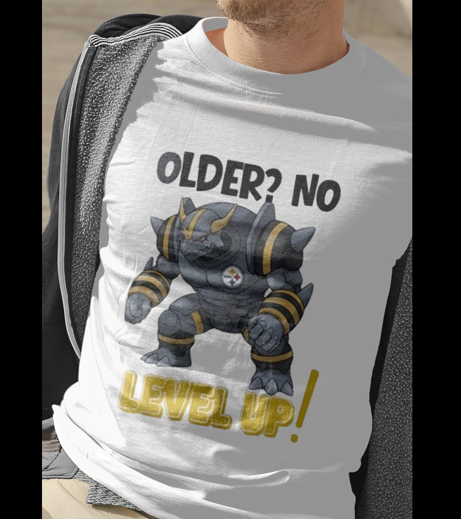 Pittsburgh Steelers X Pokémon 30th Anniversary Older No Level Up T-Shirt