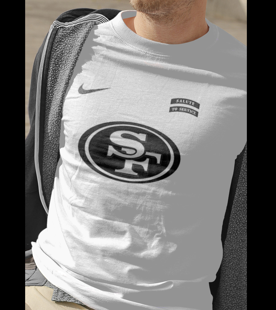 Nike San Francisco 49ers Salute To Service SF T-Shirt