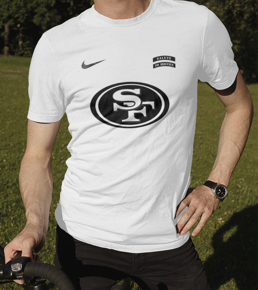 Nike San Francisco 49ers Salute To Service SF T-Shirt