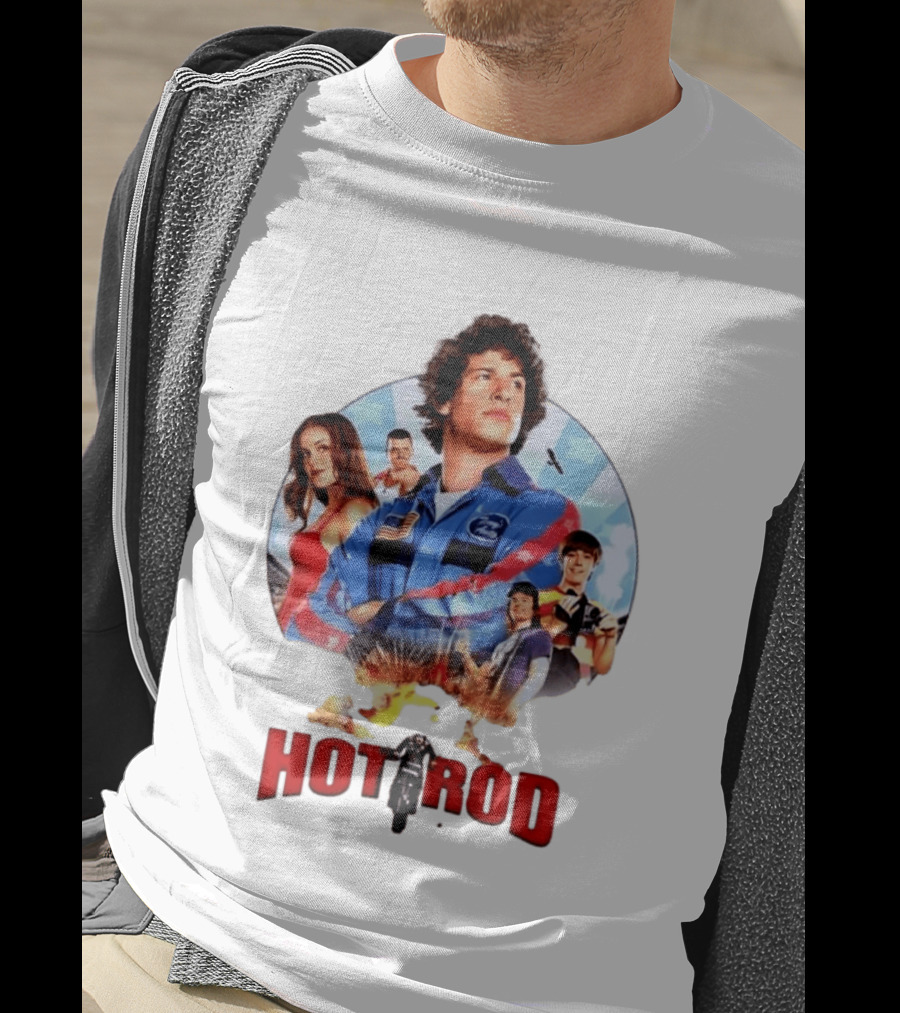 Smack Destiny In The Face Hot Rod Movie Stuntman Comedy Cast T-Shirt