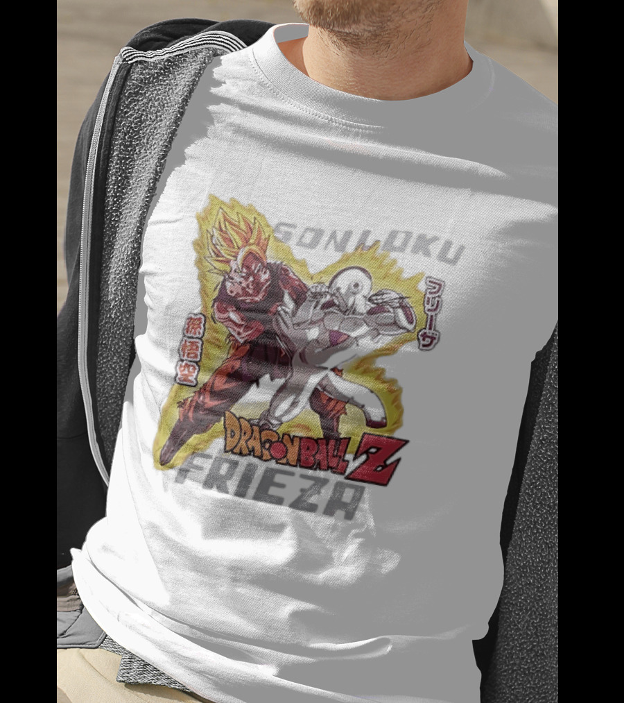 Son Goku Frieza Dragon Ball Z Anime Showdown T-Shirt