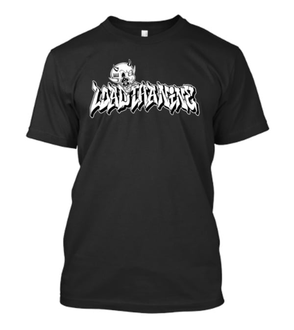 Loadthanine Devil1 Graffiti Style Demon Cartoon T-Shirt
