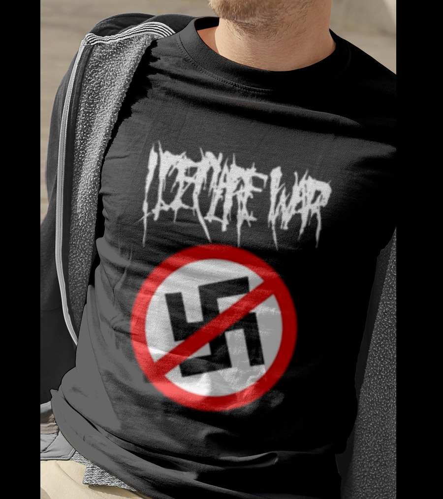 I Declare War Anti Nazi Symbol Graphic Merchnow Collection T-Shirt