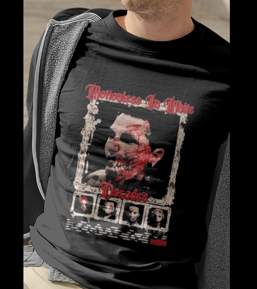 Motionless In White MIW The Sweat And Blood Tour 2026 Decades So Tear Me Apart And You Will See T-Shirt