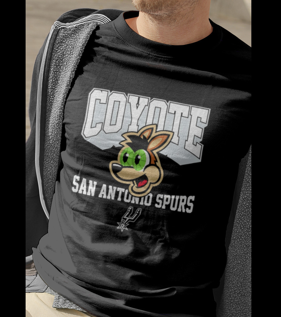Coyote San Antonio Spurs Team T-Shirt