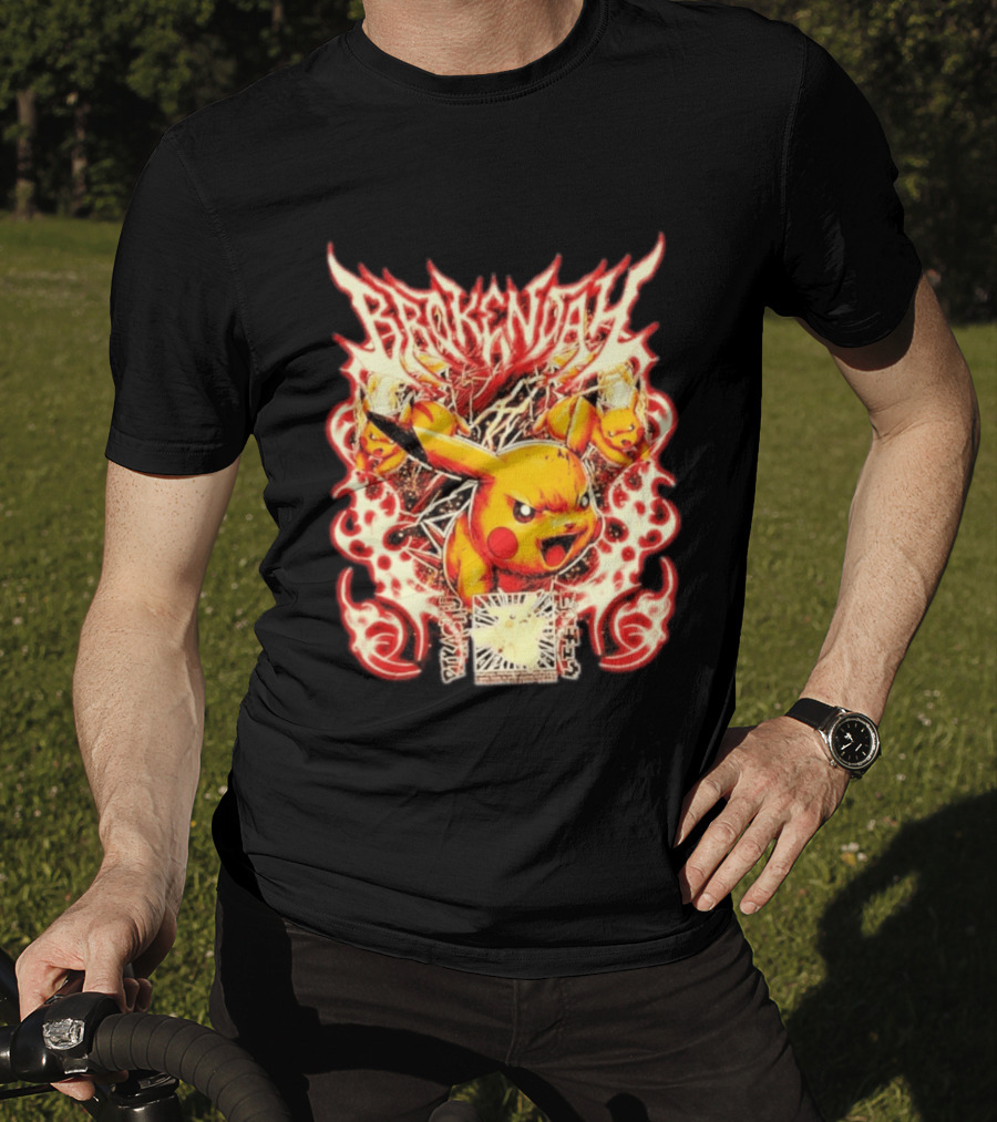 Brokendah High Voltage Pikachu Pokémon Electric Burst T-Shirt