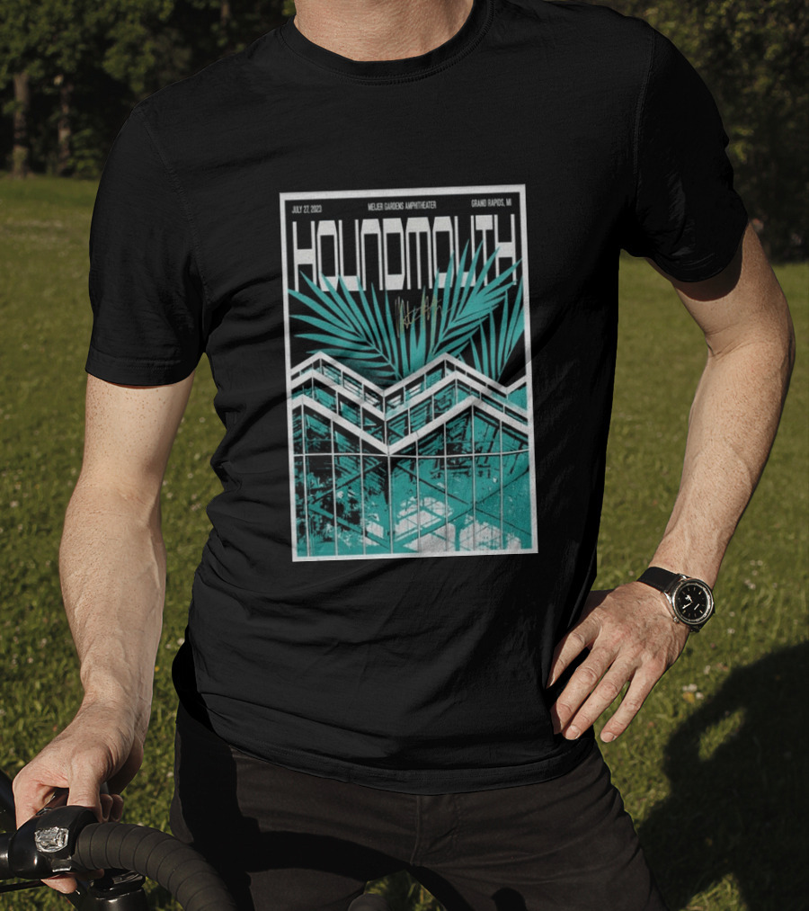 Houndmouth Meijer Gardens Amphitheater Grand Rapids July 27 2023 T-Shirt