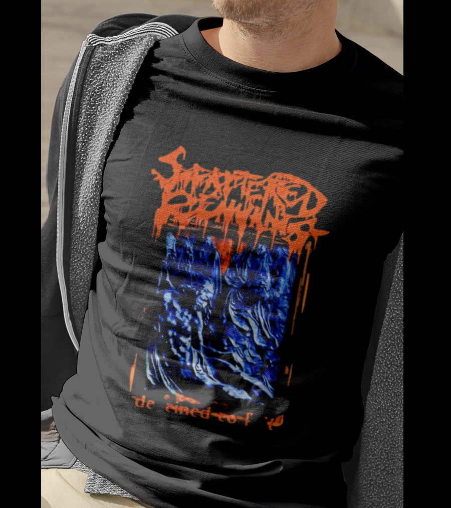 Scattered Remnants Destined To Fail Death Metal Album Cover T-Shirt