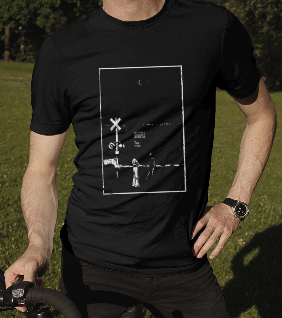 Jack White Essex Junction VT July 15 2026 Railroad Crossing Scene T-Shirt