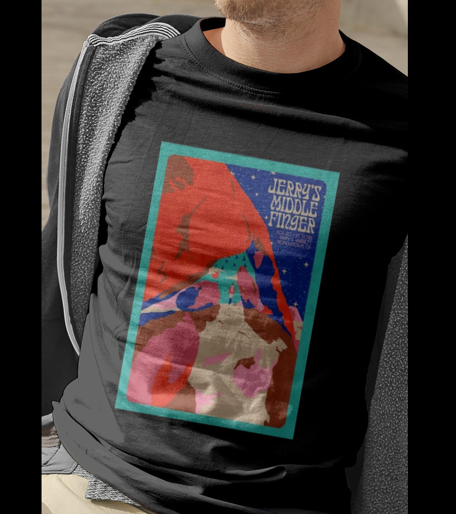 Jerry's Middle Finger Pappy Harriet's Pioneertown CA Nov 20 21 2026 T-Shirt