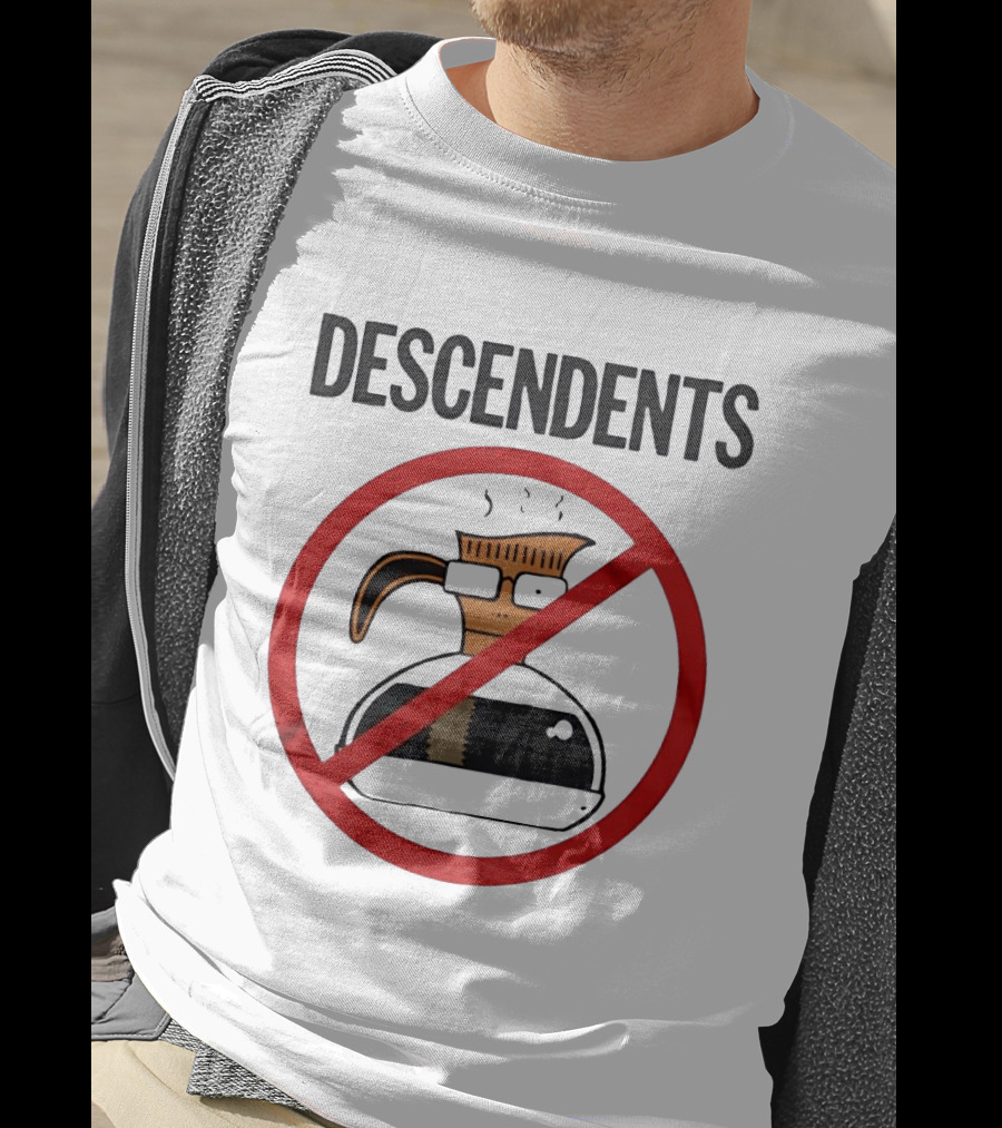 Descendents No Decaf Coffee Pot T-Shirt