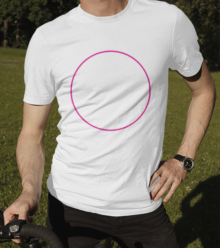 Steve Lacy Store Vibrant Pink Circle T-Shirt