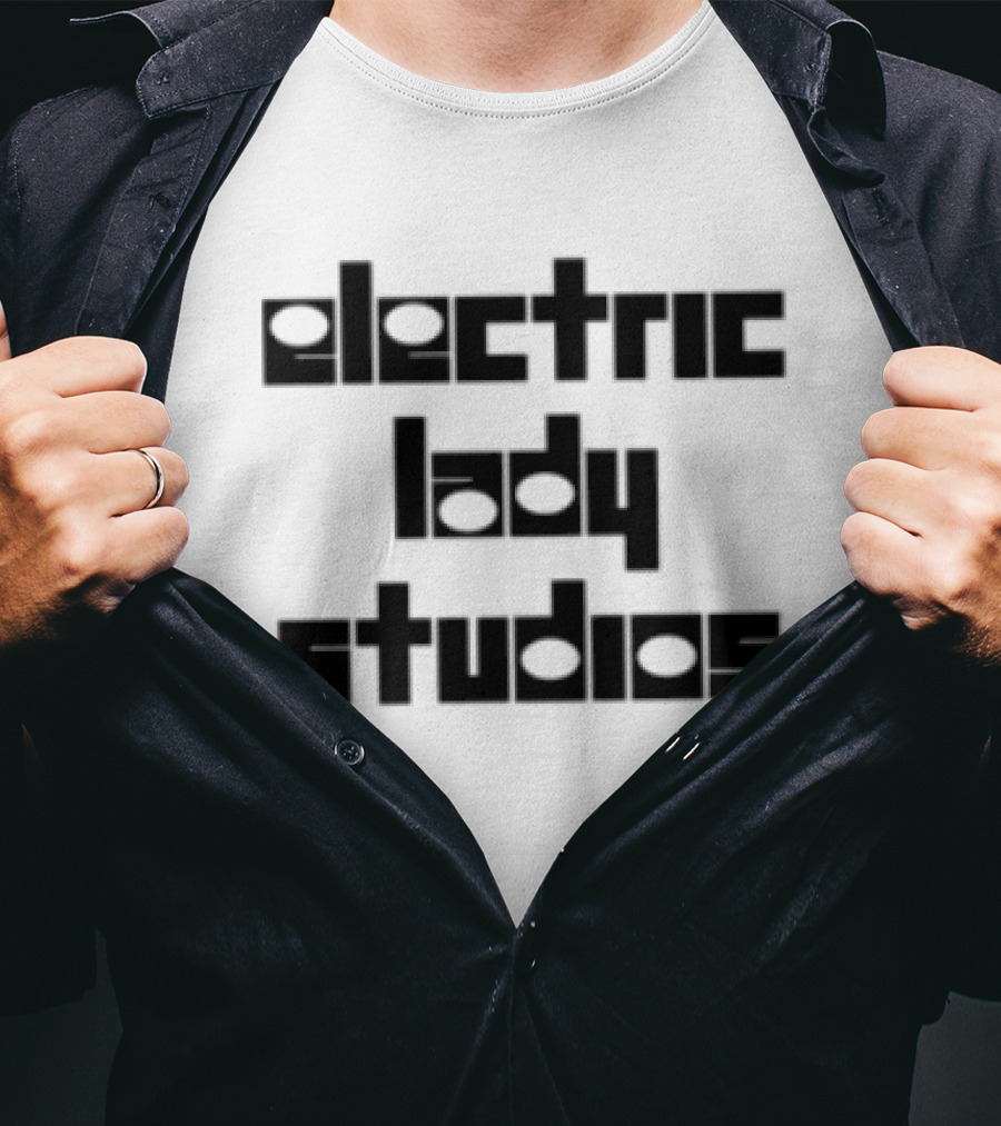 Electric Lady Studios 1970s Ringer Store T-Shirt