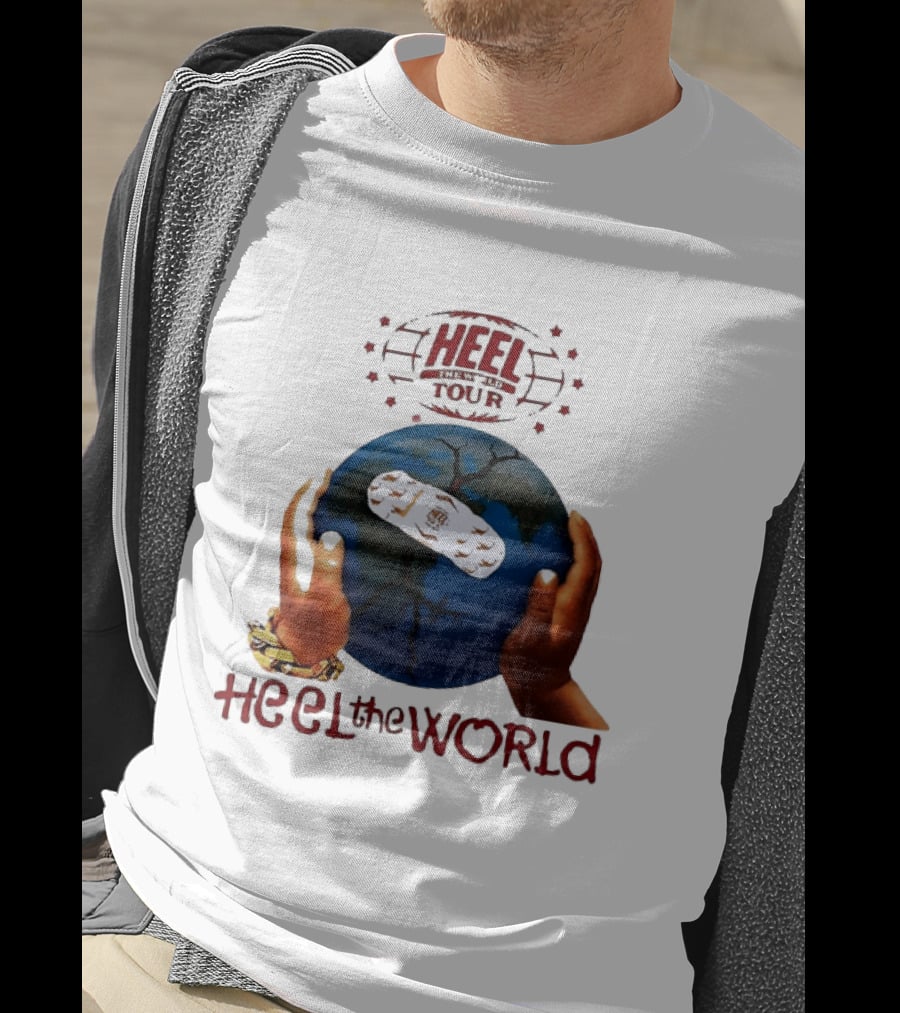 Westside Gunn Heel The World Tour Griselda Bandaged Earth And Hands T-Shirt