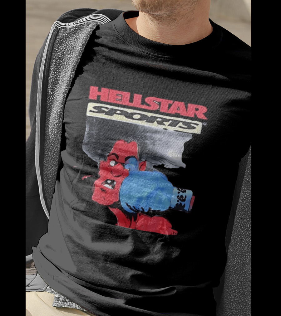 Hellstar Sports Boxing Comic Urban Streetwear T-Shirt