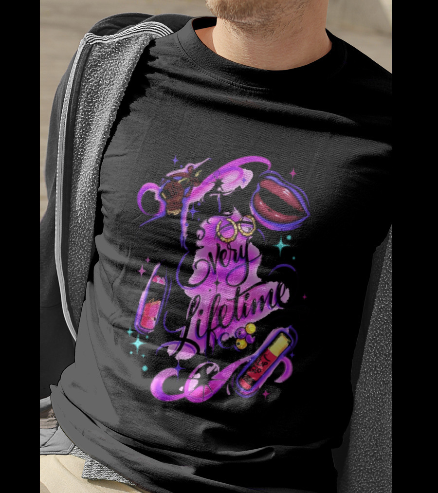 In Every Lifetime Hustle Lip Glo Airbrush T-Shirt