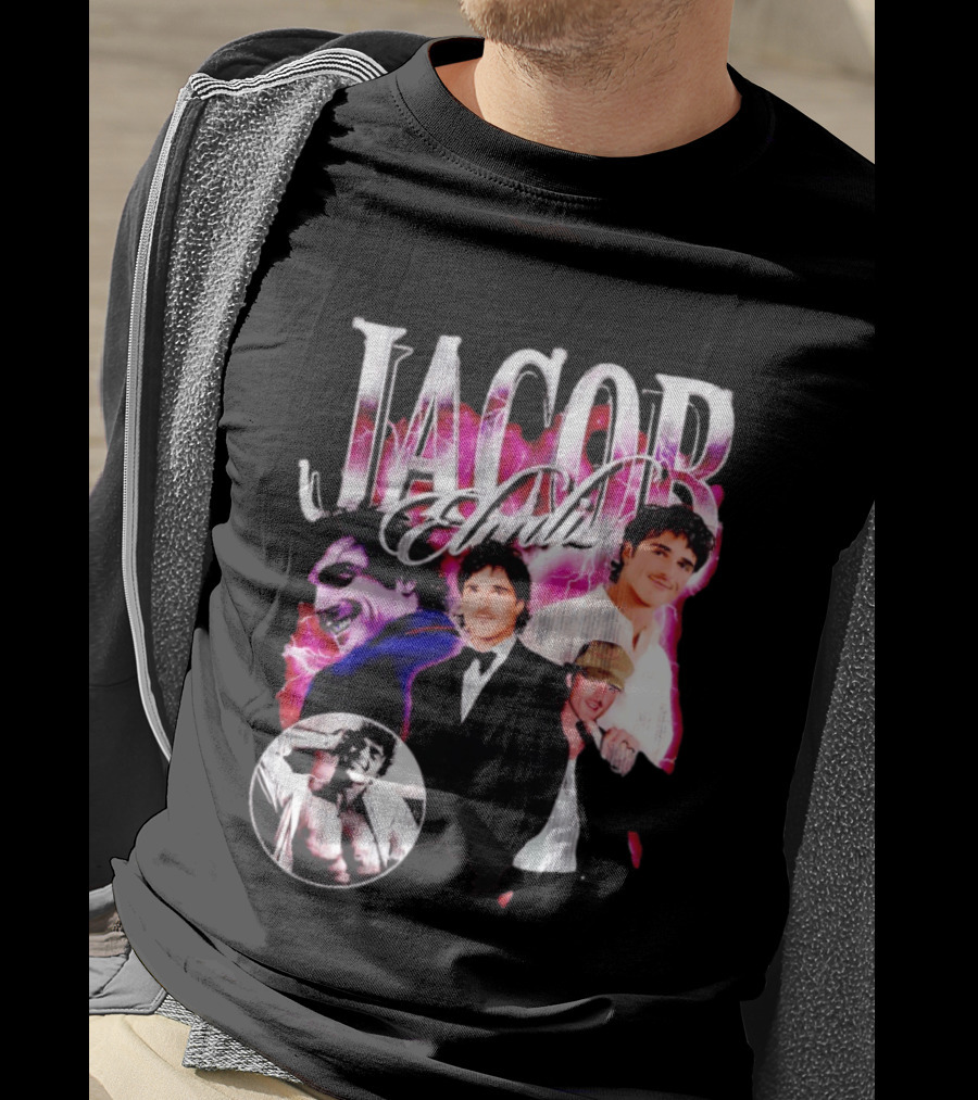 Jacob Elordi Collage Joker Suit Hat Aesthetic T-Shirt