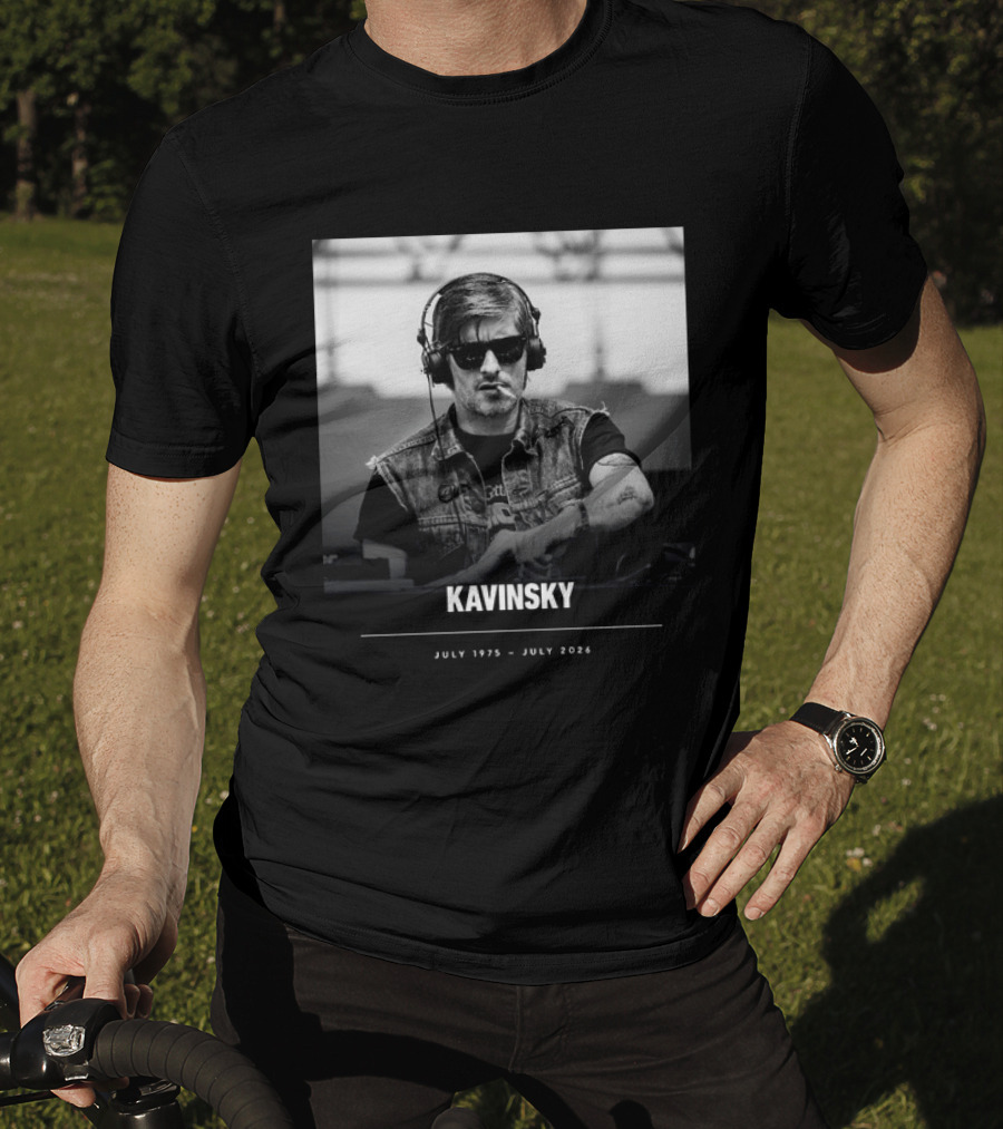 Kavinsky July 1975 July 2026 Retro DJ T-Shirt