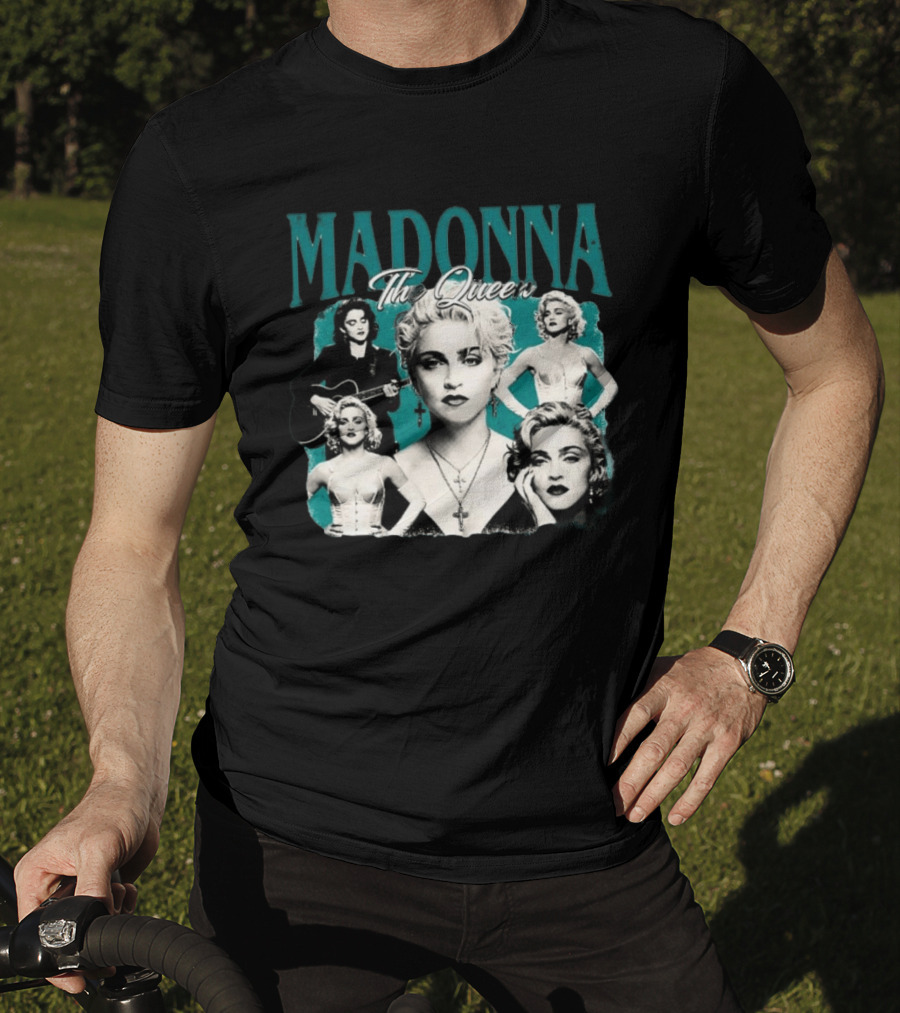Madonna The Queen Iconic 90s Music Legend T-Shirt
