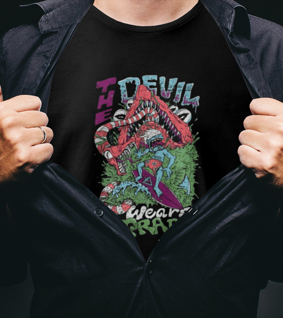 The Devil Wears Prada Surf's Up Crocodile Monster Scene T-Shirt