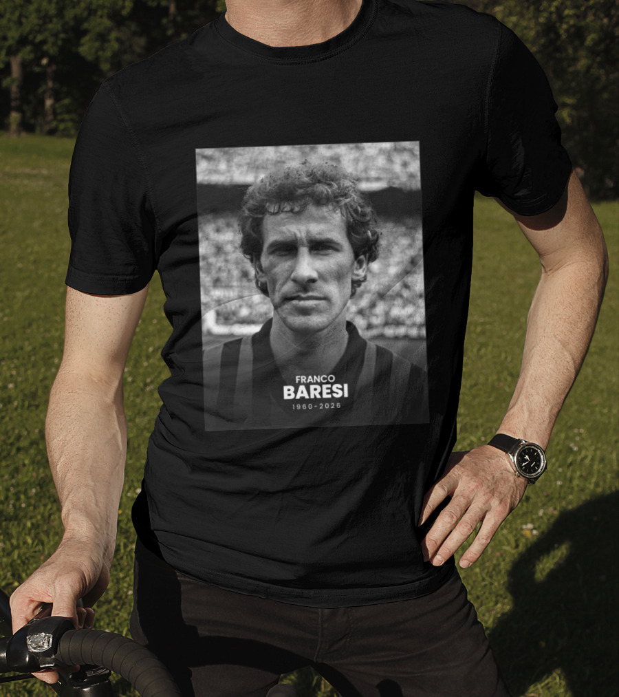 Franco Baresi 1960 2026 Football Legend T-Shirt