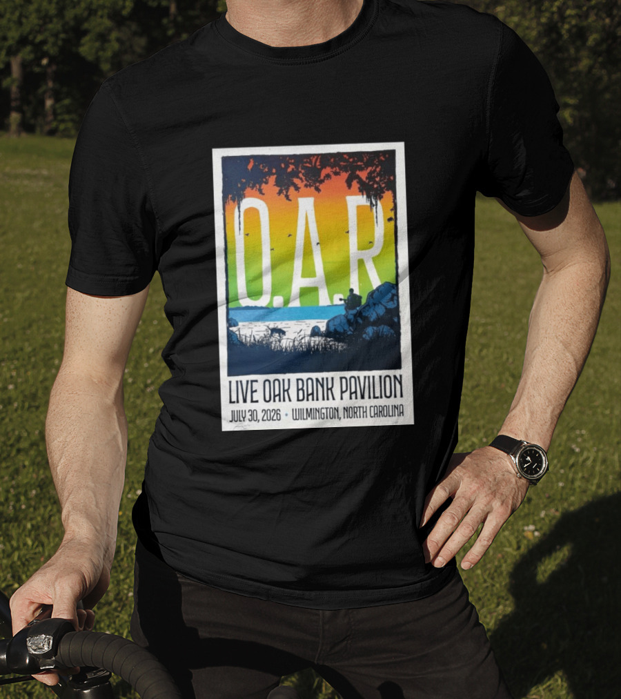 O.A.R. Live Oak Bank Pavilion July 30 2026 Wilmington North Carolina T-Shirt