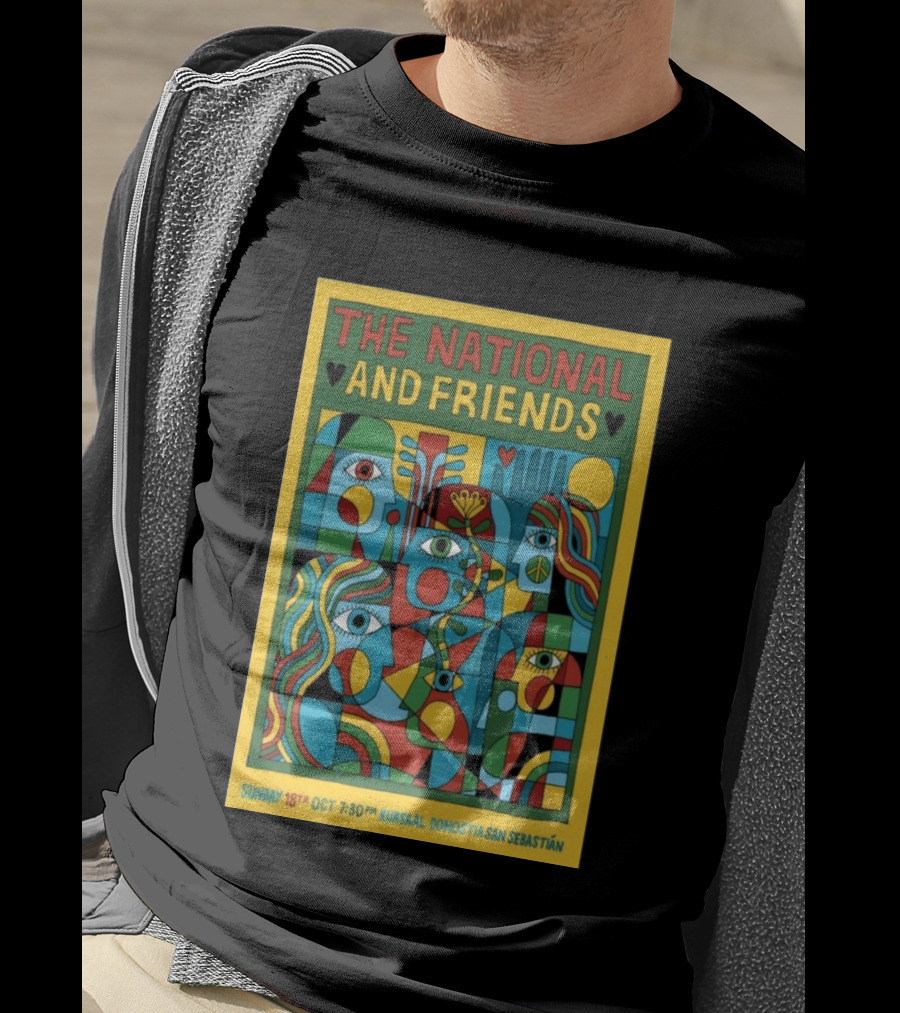 The National And Friends San Sebastián Concert October 18 Kursaal Donostia T-Shirt
