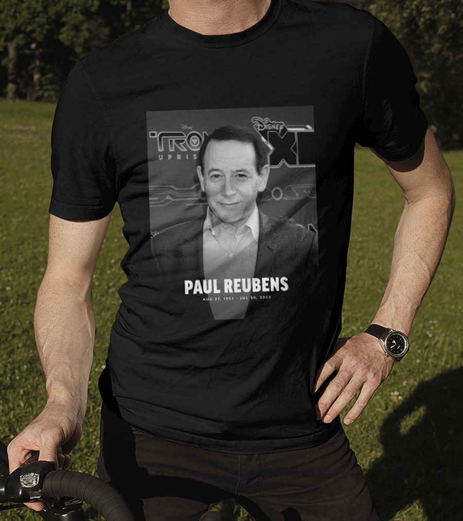 Paul Reubens Disney Tron Uprising Aug 27 1952 Jul 30 2023 T-Shirt