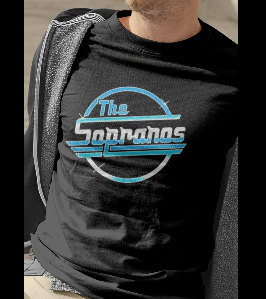 The Sopranos 2026 Retro Futuristic Neon T-Shirt