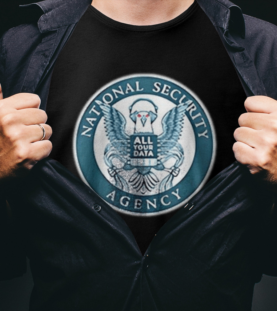 Unplug Big Brother Stop NSA's Mass Surveillance National Security Agency All Your Data T-Shirt