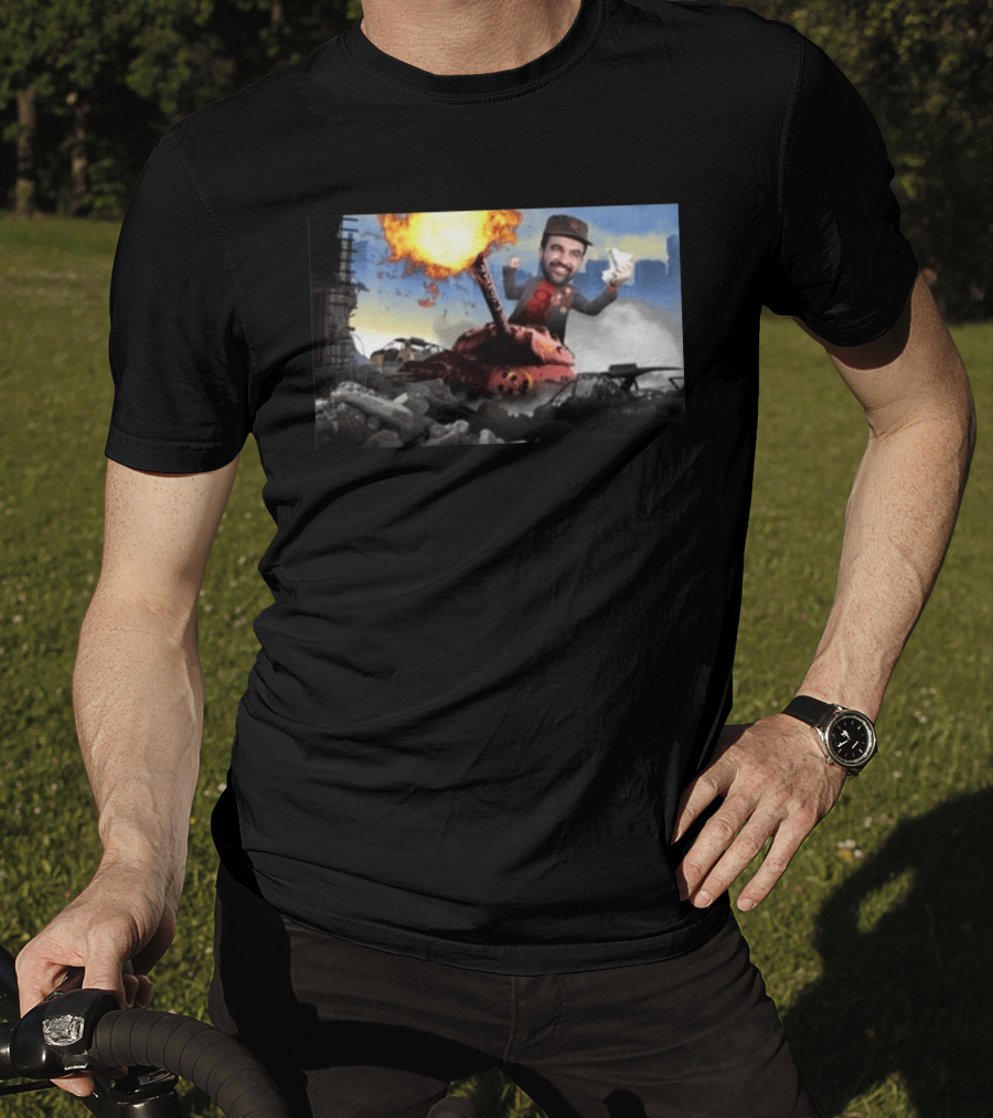 Zohran Mamdani Pied à Terre Tax NYC Explosion Image T-Shirt