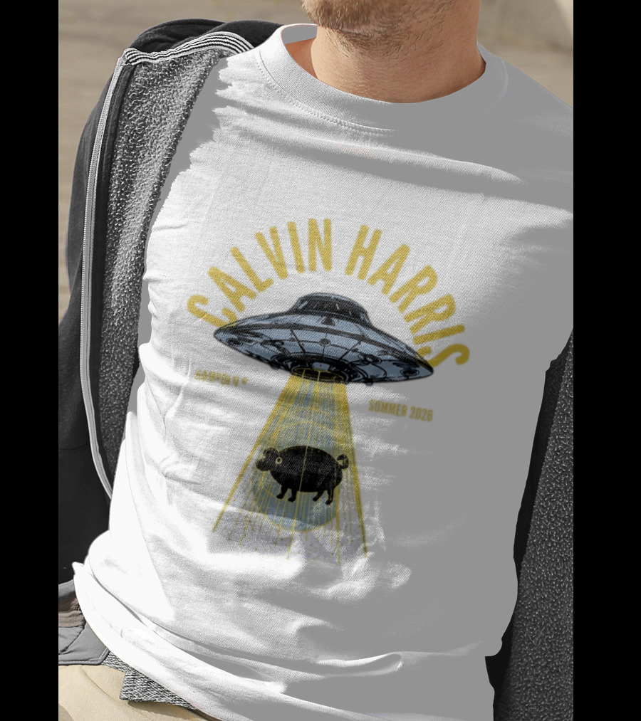 Calvin Harris UFO Sheep Hampden Park Summer 2026 T-Shirt