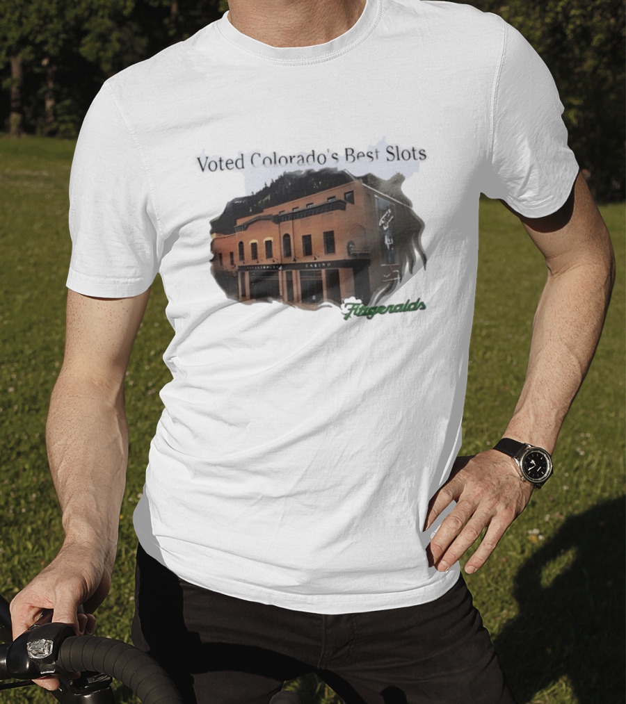 Voted Colorado's Best Slots Fitzgeralds Casino Black Hawk T-Shirt