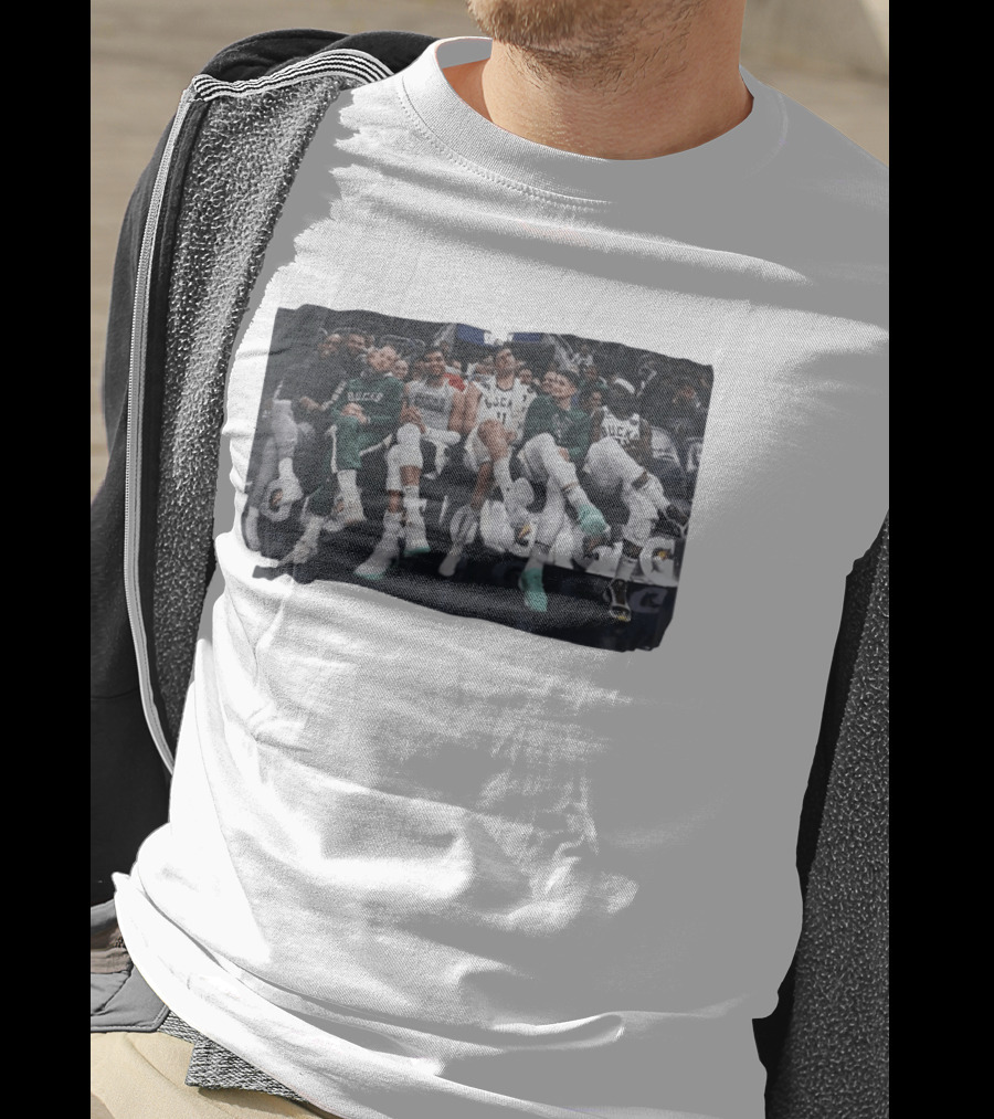 Milwaukee Bucks NBA Basketball Team Bench Players T-Shirt