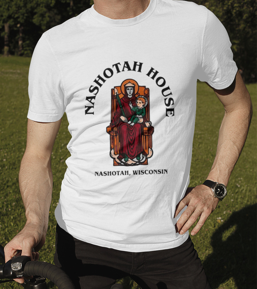 Nashotah House Virgin Mary And Child Jesus Icon Nashotah Wisconsin T-Shirt